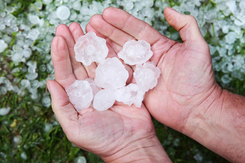 hailstorm damage in central florida